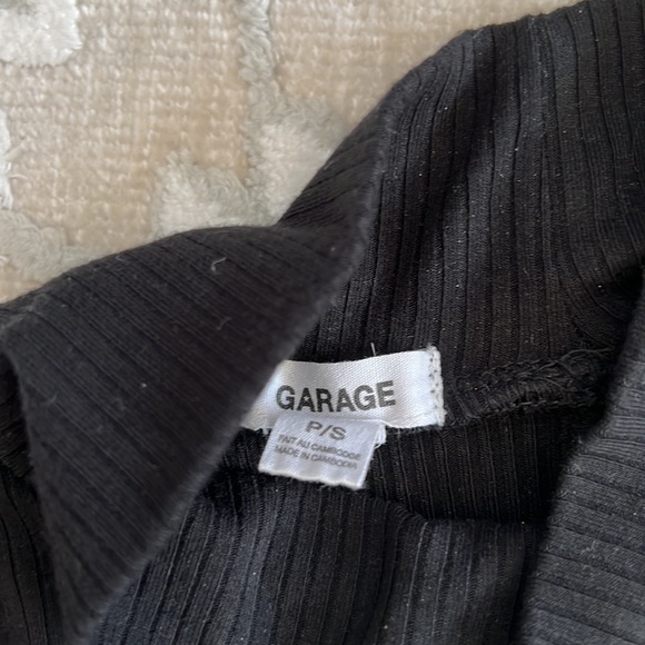 Garage One Sleeve Turtle Neck Top - Picture 3 of 3